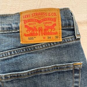 Levi’s 505 denim jeans